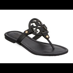 Tory Burch Miller Sandal in Black size 9